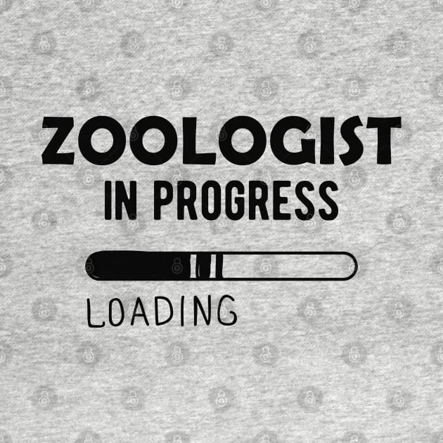 Zoology student - Zoologist in progress loading by KC Happy Shop